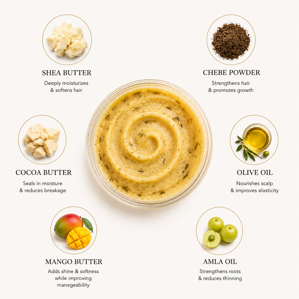Nourish and Grow Chebe Hair Butter