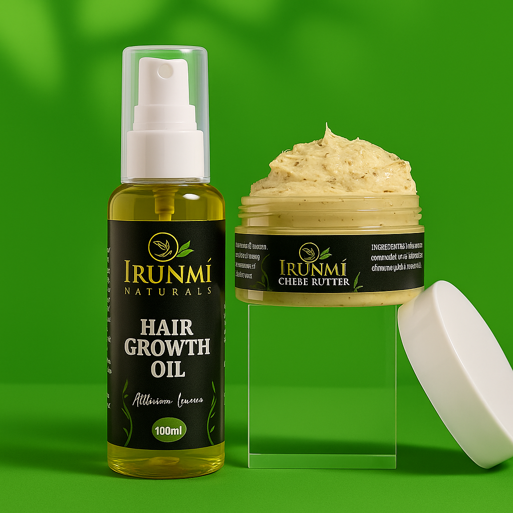 Chebe Hair Butter and oil combo